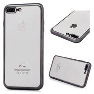 Badalink iPhone 7 Plus Case (5.5") Electroplated Plating Soft TPU Shockproof Flexible Easy Grip Crystal Clear... N34