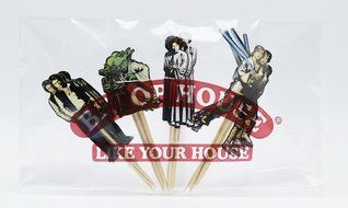 BETOP HOUSE Set of 24 Pieces Star Wars Theme Party Decorative Cupcake Topper for Kids Birthday Party (#2) N3