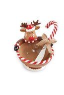 Mud Pie Sleigh Mates Christmas Holiday Dip Cup Set (Reindeer)