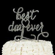 Happily Ever After Wedding Cake Topper, Gold Fairytale Princess Decoration (Happily Ever After - Gold) N24