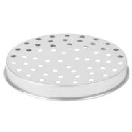 American Metalcraft A4009P 9" x 1" Perforated Standard Weight Aluminum Straight Sided Pizza Pan