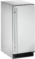 U-Line UCLR1215SOD00B Outdoor 1000 Series Freestanding Ice Maker with 60 Lbs. in Stainless Steel