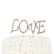 Happily Ever After Wedding Cake Topper, Gold Fairytale Princess Decoration (Happily Ever After - Gold) N29
