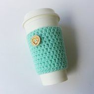 Coffee Sleeve - Coffee Cup Sleeve Mint
