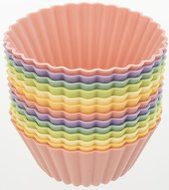 Premium Jumbo Reusable Nonstick Silicone Muffin Liners / Baking Cups - No BPA N3