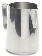 New Large 50 oz. (Ounce) Espresso Coffee Milk Frothing Pitcher, Steaming Frothing Pitcher, Stainless Steel (18... N2