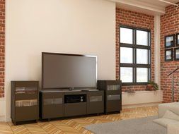 Nuance Audio Tower 102337 from Nexera, Espresso N5