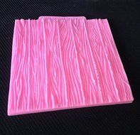 Fondant Impression Mat, Tree Bark texture Design- Silicone----Cake Decorating Supplies for Cupcake Wedding Cake... N4