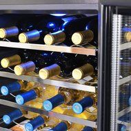 NewAir AW-281E 28 Bottle Thermoelectric Wine Cooler N48
