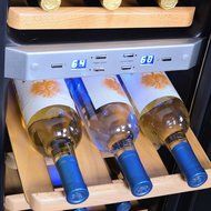 NewAir AW-281E 28 Bottle Thermoelectric Wine Cooler N52