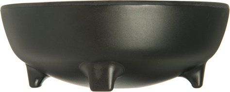 Carlisle 087803 Melamine Molcajete Ramekin, 8-oz. Capacity, 1.63 x 4.50", Black (Case of 48)