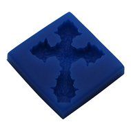 First Impressions Molds CR110 Silicone Mold, Scalloped Cross N2