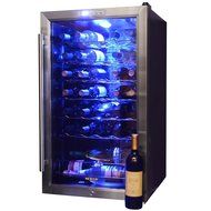NewAir AW-281E 28 Bottle Thermoelectric Wine Cooler N64