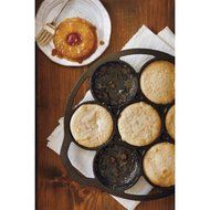 Lodge Logic Non-Stick Cast Iron Mini Cake Pan, Black N2