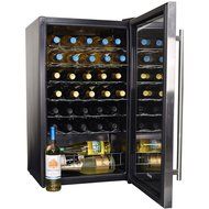 NewAir AW-281E 28 Bottle Thermoelectric Wine Cooler N65
