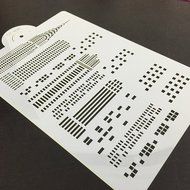 ART Kitchenware Skyscrapers Cake Stencil Wedding Cake Side Stencils Template Mold Cake Decorating Bakery Tool... N2