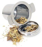 Loose Leaf Tea Infuser - Stainless Steel - [FREE Cute Silicon Tea Steeper] - Your Perfect - Single Cup - Tea Strainer... N5