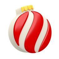 SpinningLeaf Spiral Christmas Ornaments Sandwich Cookie Mold N3