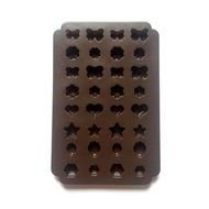 Daiso Japan Silicone Mini Chocolate Jello Mold (Brown) N3