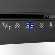 Firebird 21 Bottles Dual Zone Black Finish Touch Control Panel Freestanding Electric Wine Cooler Cellar N7