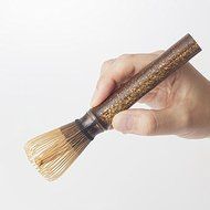 Tokyo Matcha Selection - Chasen : Matcha Whisk (L) - 2 Color (White,Sesame) Bamboo Tea Whisk from Japan [Standard... N2