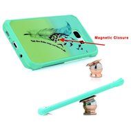 Badalink Galaxy S7 Edge Case Shockproof Drop Protection TPU Bumper Frame + Colorful Painting Hard PC Protective... N64