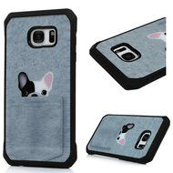 Badalink Galaxy S7 Edge Case Shockproof Drop Protection TPU Bumper Frame + Colorful Painting Hard PC Protective... N65