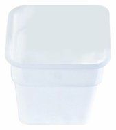 Crestware 2-Quart Square White Container