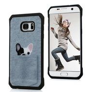 Badalink Galaxy S7 Edge Case Shockproof Drop Protection TPU Bumper Frame + Colorful Painting Hard PC Protective... N66