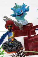 SKYLANDERS 12 Piece Birthday Cake Topper Set Featuring 5 Random Skylander Figures and Themed Decorative Accessories... N6