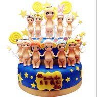 6pcs Fondant Cake Icing Mold Sugarcraft Decoration 3D Children Body Parts N6