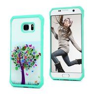 Badalink Galaxy S7 Edge Case Shockproof Drop Protection TPU Bumper Frame + Colorful Painting Hard PC Protective... N70