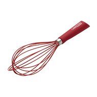 Cake Boss Stainless Steel Tools and Gadgets Balloon Whisk with Silicone Overmold, 10-Inch, Red