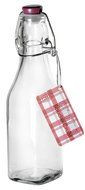 Grant Howard Square Glass Jug with Clip Top, 1 L, Clear