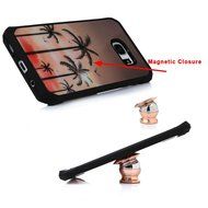 Badalink Galaxy S7 Edge Case Shockproof Drop Protection TPU Bumper Frame + Colorful Painting Hard PC Protective... N75