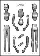 Chocolate Mold Woman