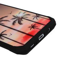 Badalink Galaxy S7 Edge Case Shockproof Drop Protection TPU Bumper Frame + Colorful Painting Hard PC Protective... N77