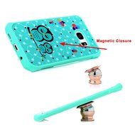 Badalink Galaxy S7 Edge Case Shockproof Drop Protection TPU Bumper Frame + Colorful Painting Hard PC Protective... N81