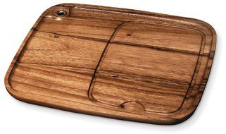 Steak Barbecue Plate, Acacia Wood