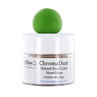 ChromaDust Hybrid Food Color Neon Green, 4 Grams by Chef Alan Tetreault