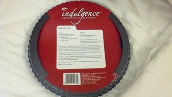 Wilton Indulgence Round Tart/ Quiche Pan 11 X 1 1/8