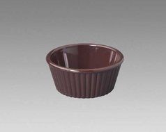 Gessner Smooth Ramekin Brown 4-1/2 oz (Case of 12)