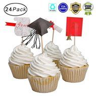 Tonnier - &hearts; Festival Series &hearts; - Christmas Set of 24 Pieces - Cake and Cupcake Toppers, Decoration N10