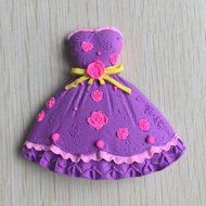 Anyana 3D Lady Princess Dress Wedding Silicone Fondant Mold Cake Decorating Pastry Gum Pastry Tool Kitchen Tool... N5