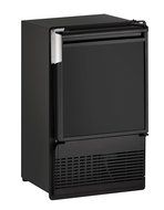 U-Line ULNBI95FCB20A Undercounter Marine Crescent Ice Maker, 14", Black