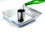 Lysport Stainless Steel Beer Can Chicken Roaster