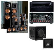 Klipsch RF-7II BLACK 5.1 System Onkyo TX-NR929 9.2-Channel-SW-310