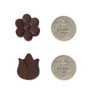 Candy Making Molds, 2PCS YYP [15 Cavity Flower Shape Mold] Silicone Candy Molds for Home Baking - Reusable Silicone... N5