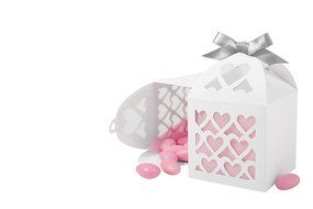 Wilton Paper Lantern Favor Box, White