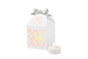 Wilton Paper Lantern Favor Box, White N2